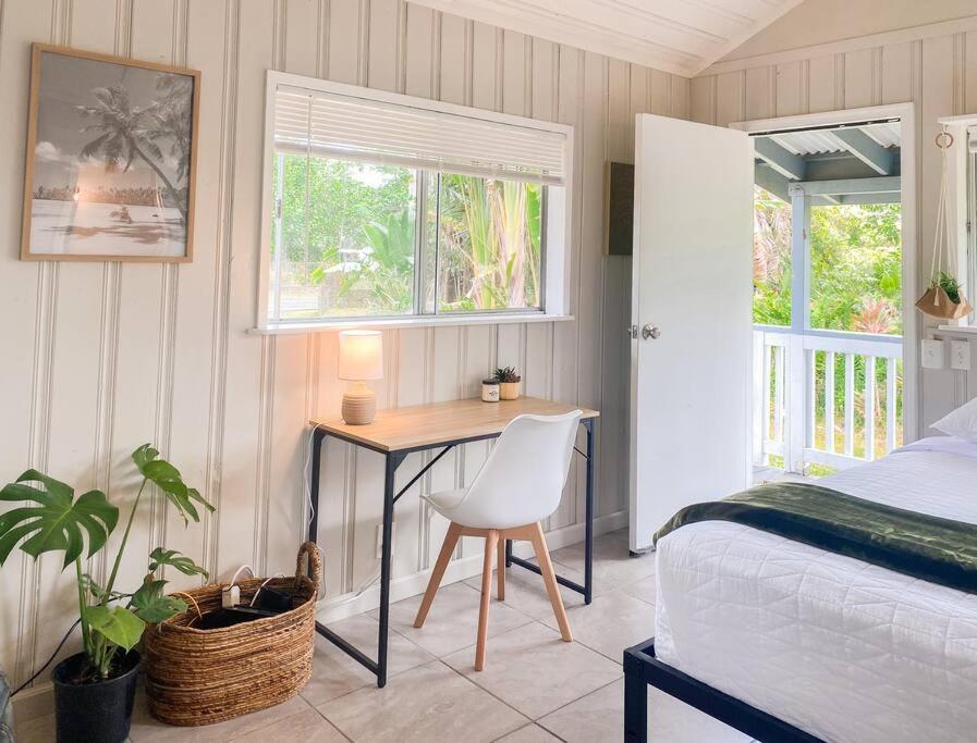 Monstera Bungalow, Spacious, King Bed, Big Kitchen Keaau Ngoại thất bức ảnh
